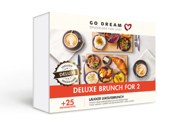 Køb Deluxebrunch For 2 - Mad og Gastronomi - GO DREAM online billigt tilbud rabat legetøj
