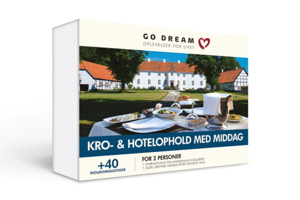 Køb Kro- Og Hotelophold Med Middag For 2 - Rejse og Ophold - GO DREAM online billigt tilbud rabat legetøj