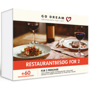 Køb Restaurantbesøg For 2 - Mad og Gastronomi - GO DREAM online billigt tilbud rabat legetøj